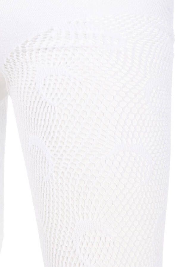 Marine Serre Visnet panty Wit