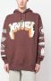 MARKET Hoodie met grafische print Bruin - Thumbnail 3