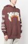MARKET Hoodie met grafische print Bruin - Thumbnail 4