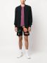 MARKET Trainingsshorts met grafische print Zwart - Thumbnail 2