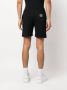 MARKET Trainingsshorts met grafische print Zwart - Thumbnail 4