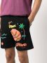 MARKET Trainingsshorts met grafische print Zwart - Thumbnail 5