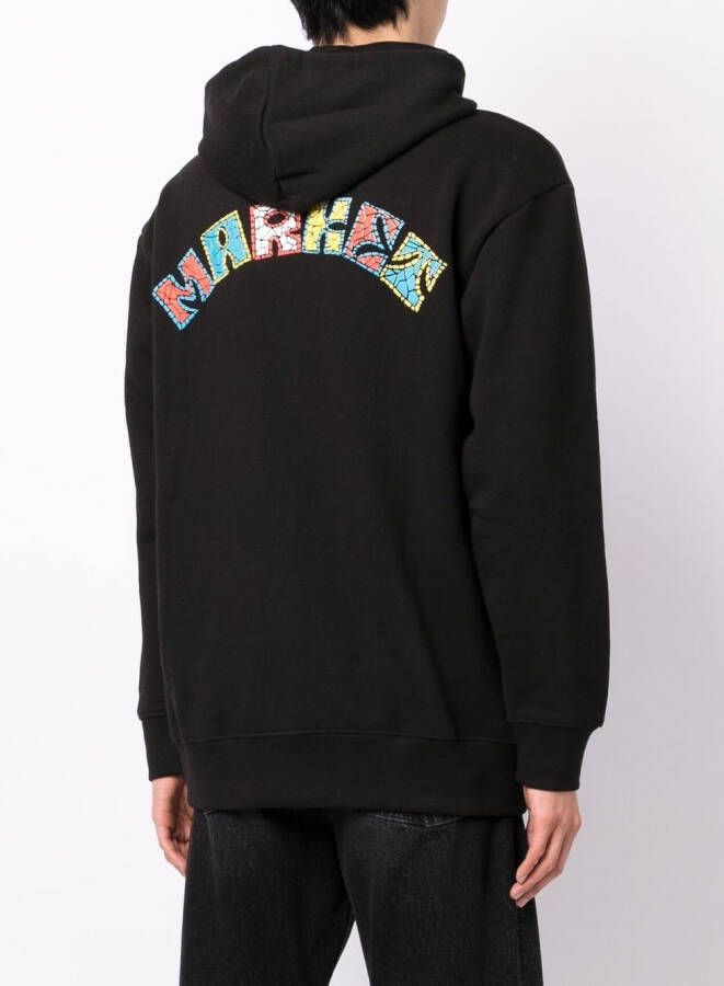 MARKET Hoodie met grafische print Zwart