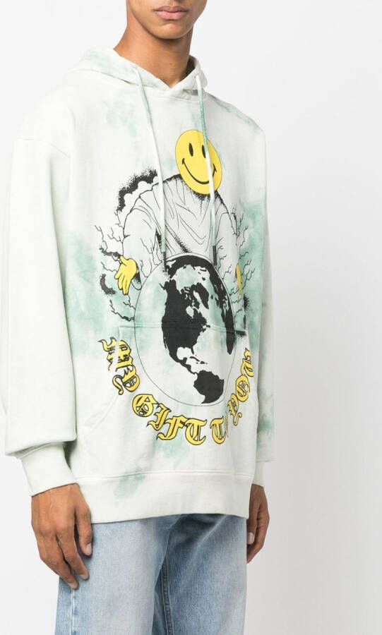 MARKET Hoodie met print Beige