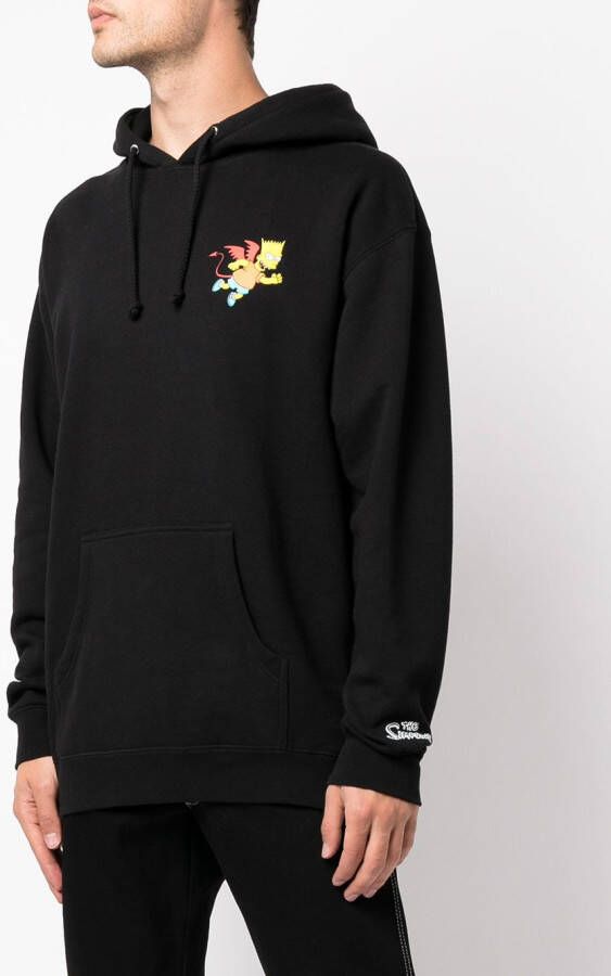 MARKET Hoodie met print Zwart