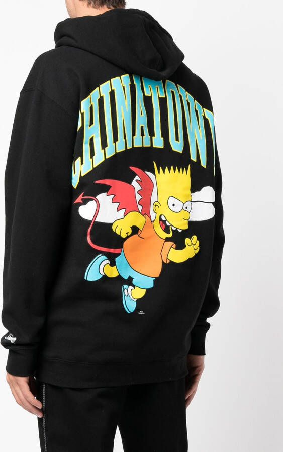 MARKET Hoodie met print Zwart