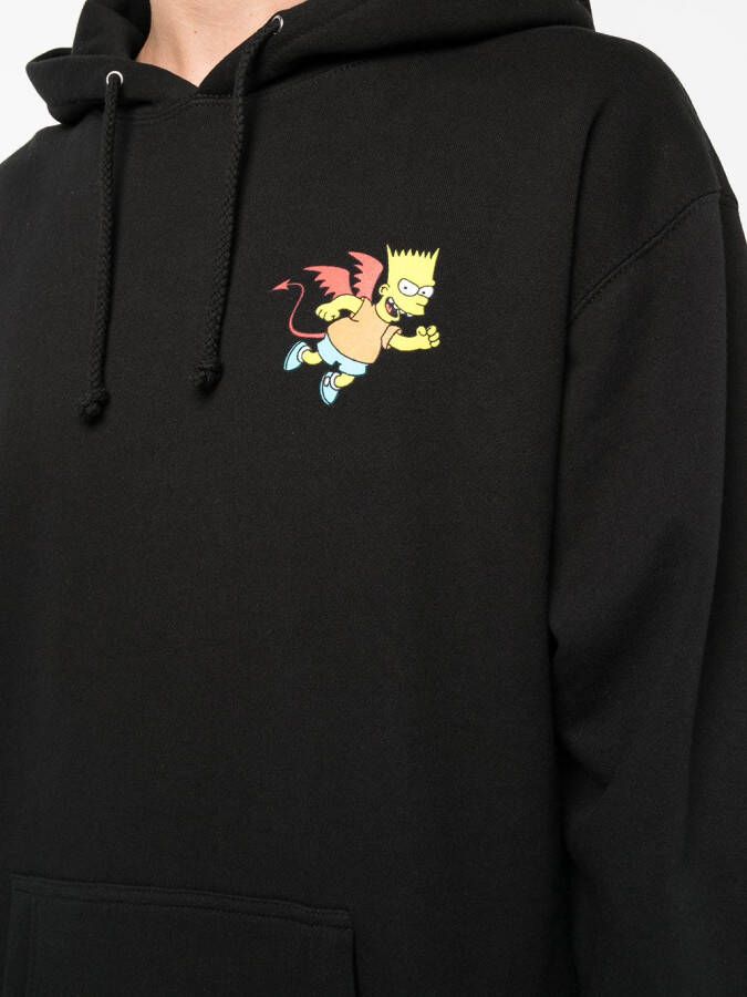 MARKET Hoodie met print Zwart