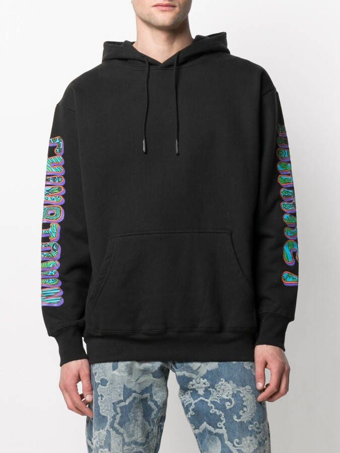 MARKET Hoodie met print Zwart