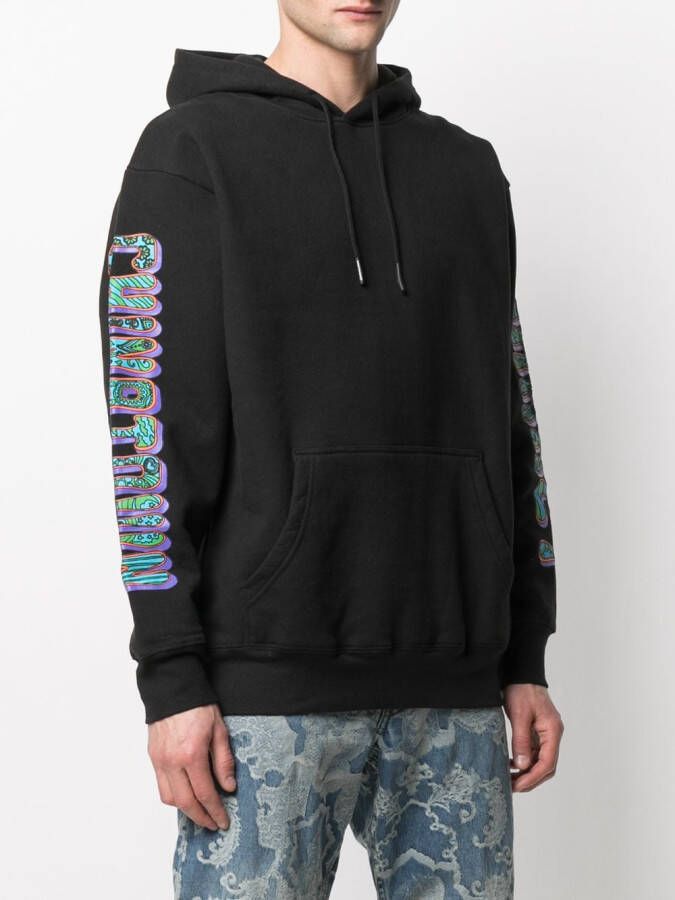 MARKET Hoodie met print Zwart