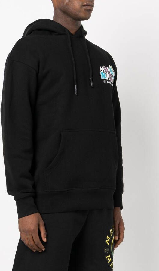 MARKET Hoodie met print Zwart