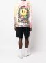 MARKET Hoodie met tie-dye print Wit - Thumbnail 2