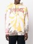 MARKET Hoodie met tie-dye print Wit - Thumbnail 3