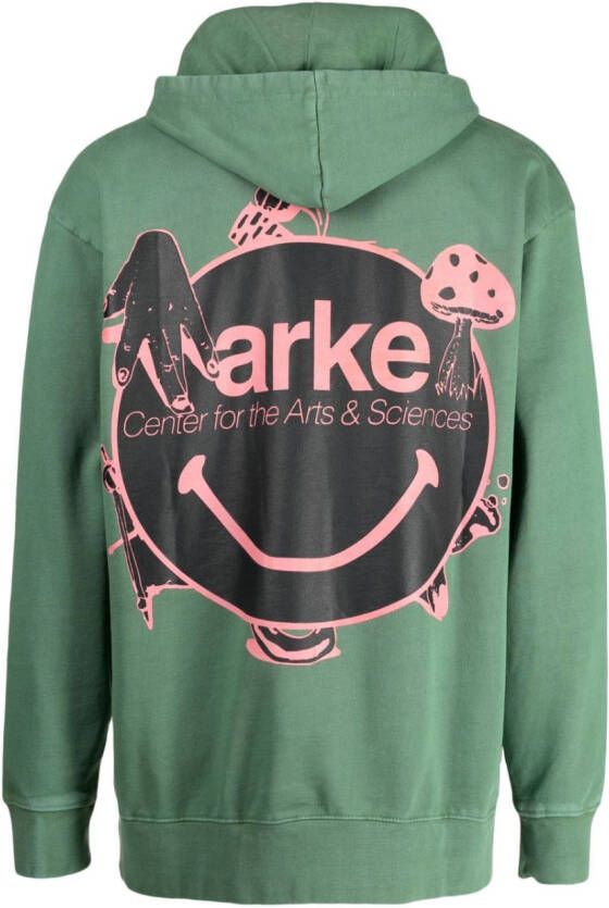 MARKET Katoenen hoodie Groen