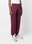 MARKET Trainingsbroek met logo-applicatie Rood - Thumbnail 3