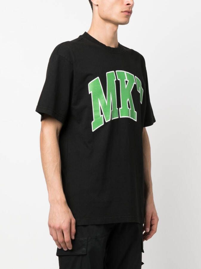 MARKET T-shirt met logoprint Zwart