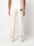 MARKET Trainingsbroek met geborduurd logo Beige - Thumbnail 4
