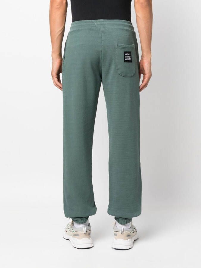 MARKET Trainingsbroek met logopatch Groen