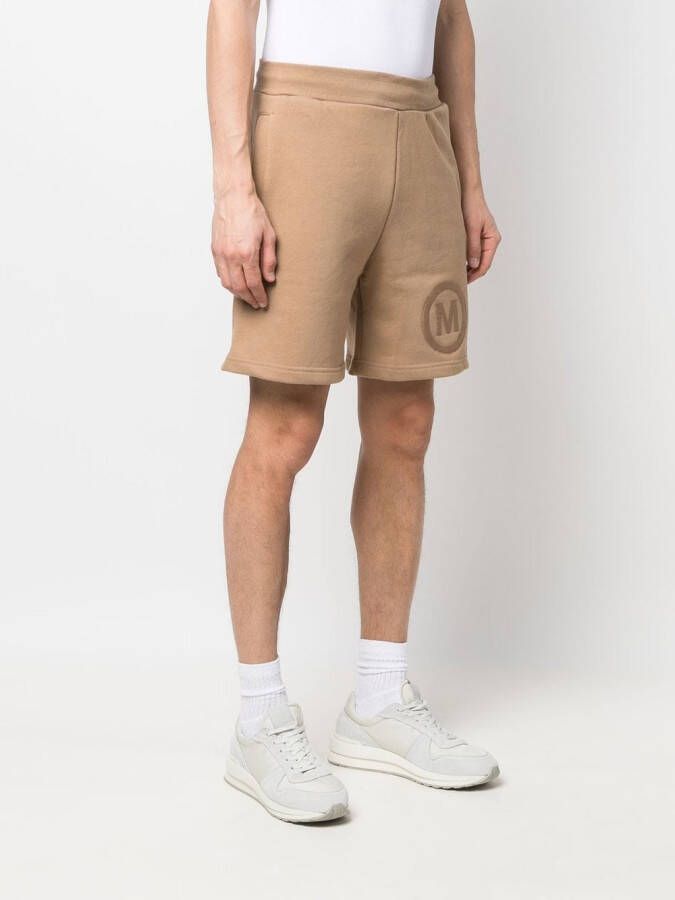 MARKET Trainingsshorts met geborduurd logo Bruin