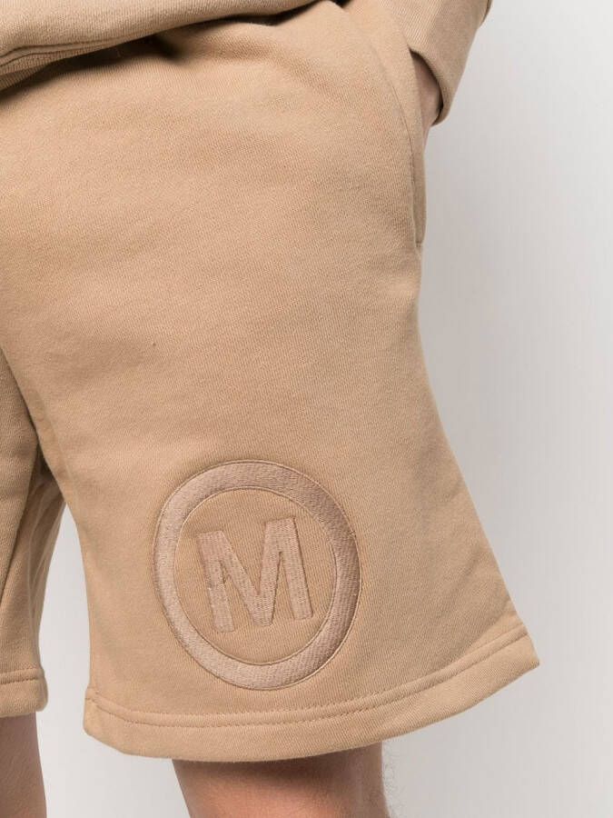 MARKET Trainingsshorts met geborduurd logo Bruin