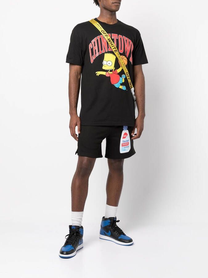 MARKET x The Simpsons Air Bart Arc T-shirt Zwart