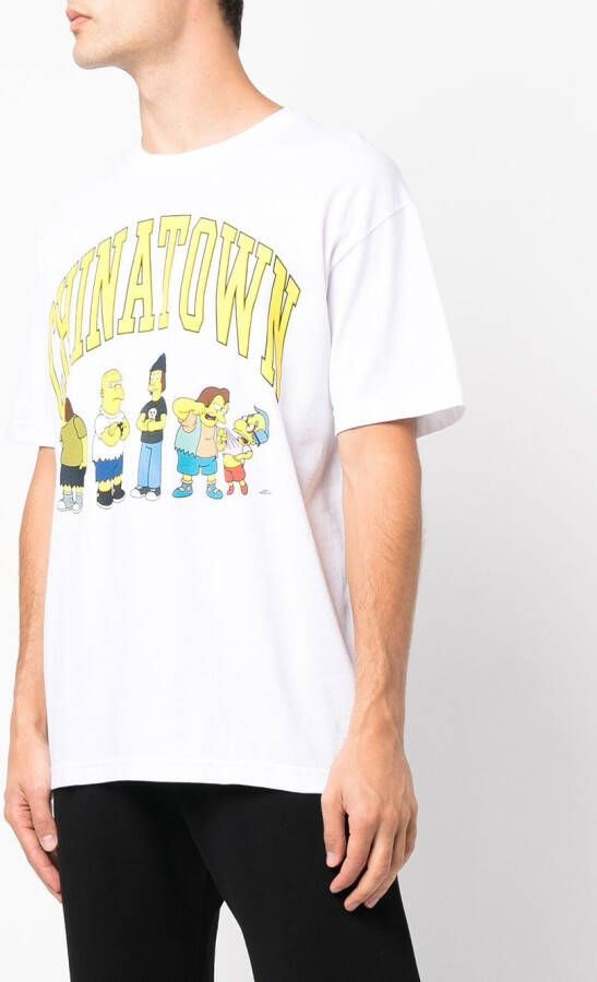 MARKET x The Simpsons Ha Arc T-shirt Wit