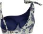 Marlies Dekkers star coral strapless wired padded sage green and blue - Thumbnail 9