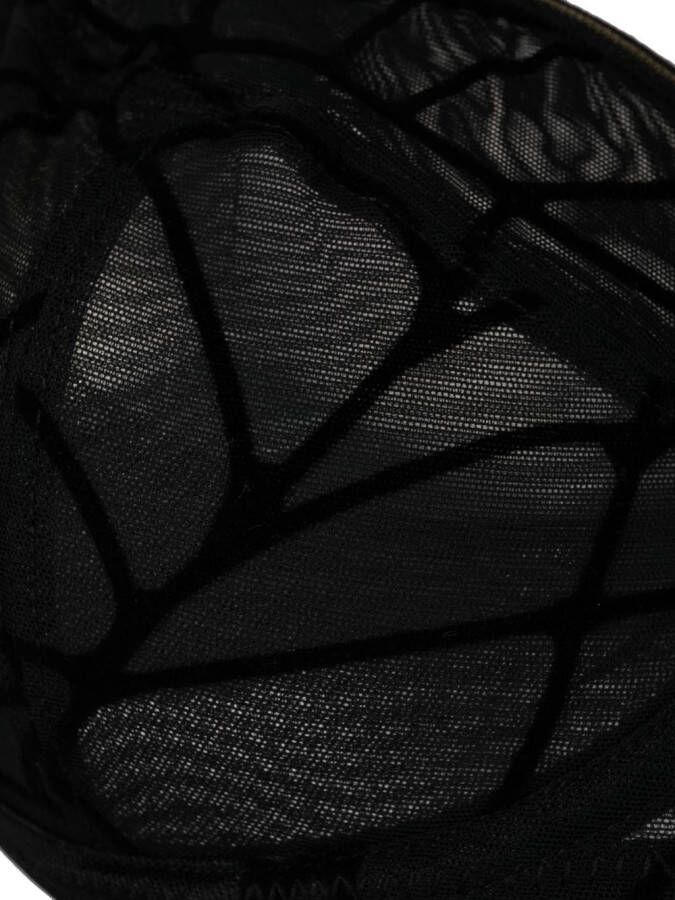 Marlies Dekkers Balconette bh met mesh Zwart
