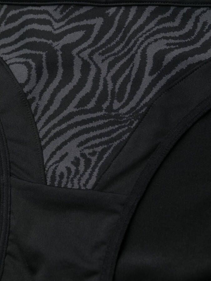 Marlies Dekkers Slip met zebraprint Zwart
