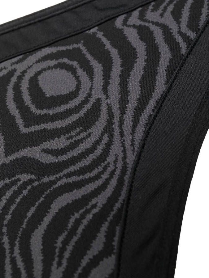 Marlies Dekkers String met zebraprint Zwart