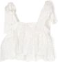 MARLO Broderie anglaise top Wit - Thumbnail 2