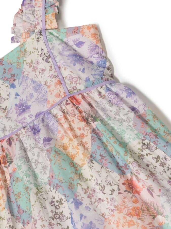 MARLO Thalia jurk met bloemenprint Veelkleurig