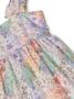 MARLO Thalia jurk met bloe print Veelkleurig - Thumbnail 2