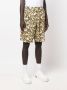 Marni Bermuda shorts met bloemenprint Zwart - Thumbnail 3