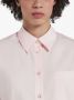 Marni Cropped popeline blouse Roze - Thumbnail 5
