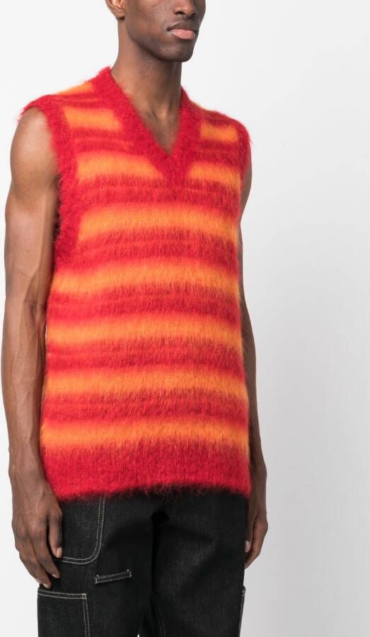 Marni Gestreept hemd Rood
