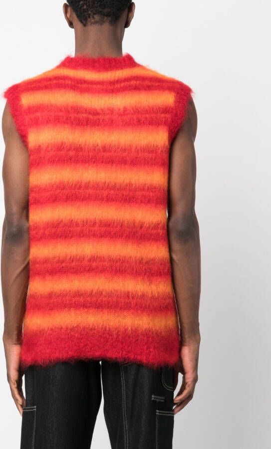 Marni Gestreept hemd Rood