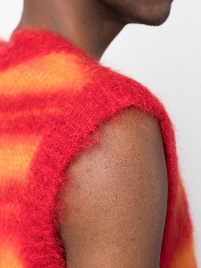 Marni Gestreept hemd Rood