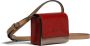 Marni Leren crossbodytas met colourblocking Beige - Thumbnail 3