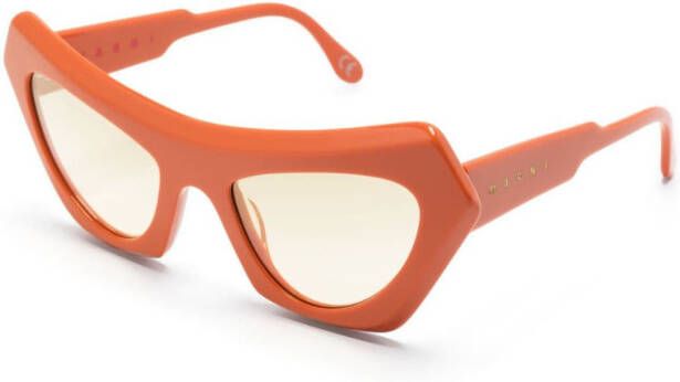 Marni Eyewear Devil's Pool zonnebril Oranje