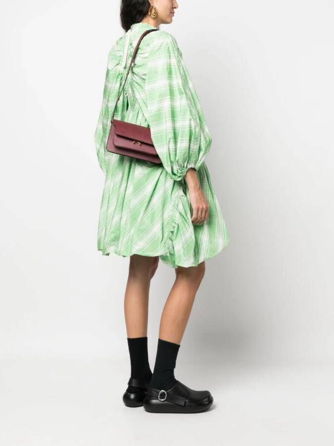 Marni East West Trunk crossbodytas Rood