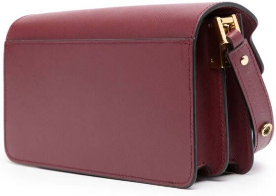 Marni East West Trunk crossbodytas Rood