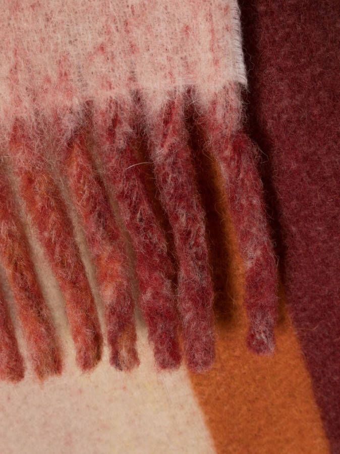 Marni Intarsia sjaal Rood