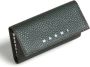 Marni Leren sleutelhoes met logoprint Groen - Thumbnail 3