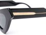 Marni Eyewear Fairy Pool zonnebril met driehoekig montuur Zwart - Thumbnail 3