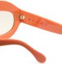 Marni Eyewear G1E zonnebril met ovaal montuur Oranje - Thumbnail 3