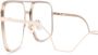 Marni Eyewear QXO bril met vierkant montuur Goud - Thumbnail 3