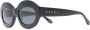 Marni Eyewear Zonnebril met rond montuur Zwart - Thumbnail 2