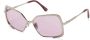 Marni Eyewear Unila zonnebril met oversized montuur Zilver - Thumbnail 1