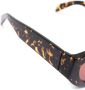 Marni Eyewear VGO zonnebril met schildpadschild design Bruin - Thumbnail 3