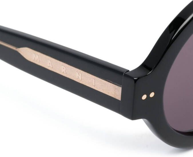 Marni Eyewear x RSF Nakagin Tower zonnebril met getinte glazen Zwart